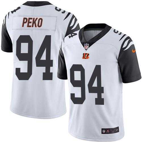 Nike Men & Women & Youth Bengals 94 Domata Peko White Color Rush Limited Jersey,We sell and wholesale Nike Men & Women & Youth Bengals 94 Domata Peko White Color Rush Limited Jersey on line form chian!